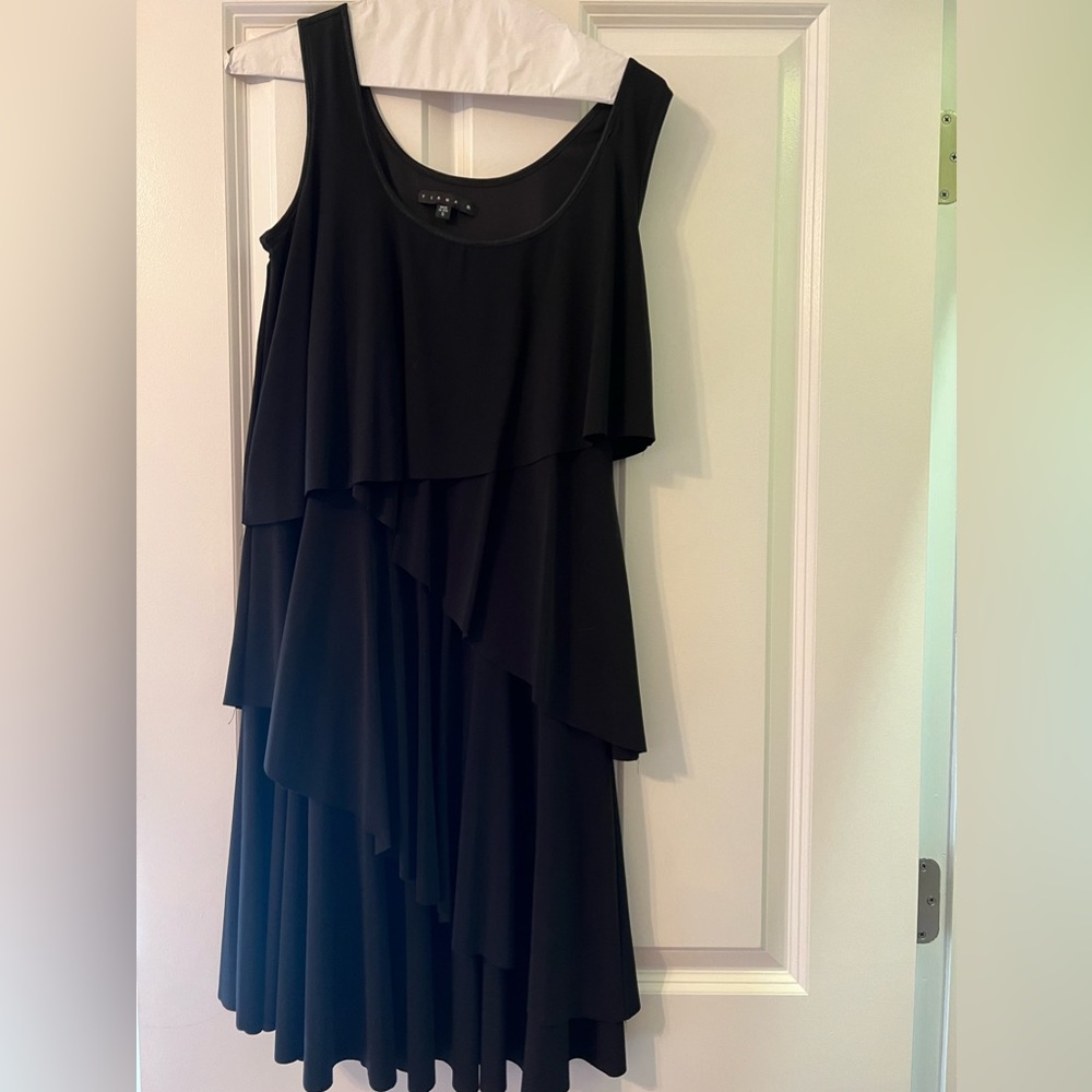 Flowy Little Black Dress
